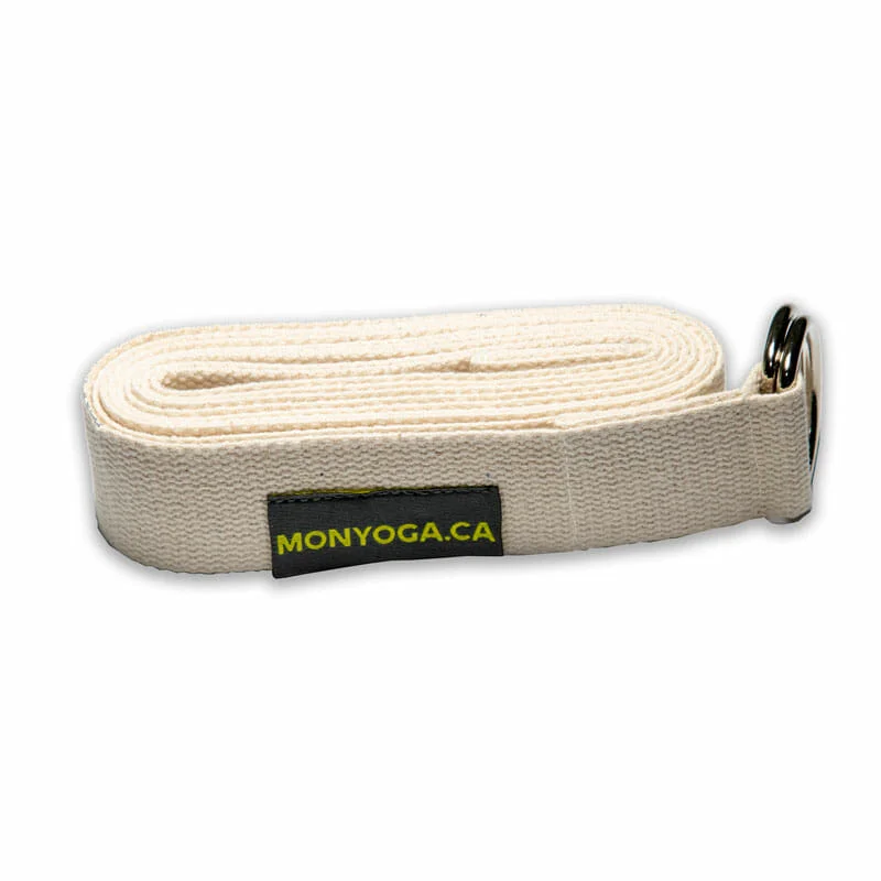 Sangles De Yoga En Coton Wacces Avec Boucle En D - Id Ales Pour Les Tirements 3 M Violet~p113656141