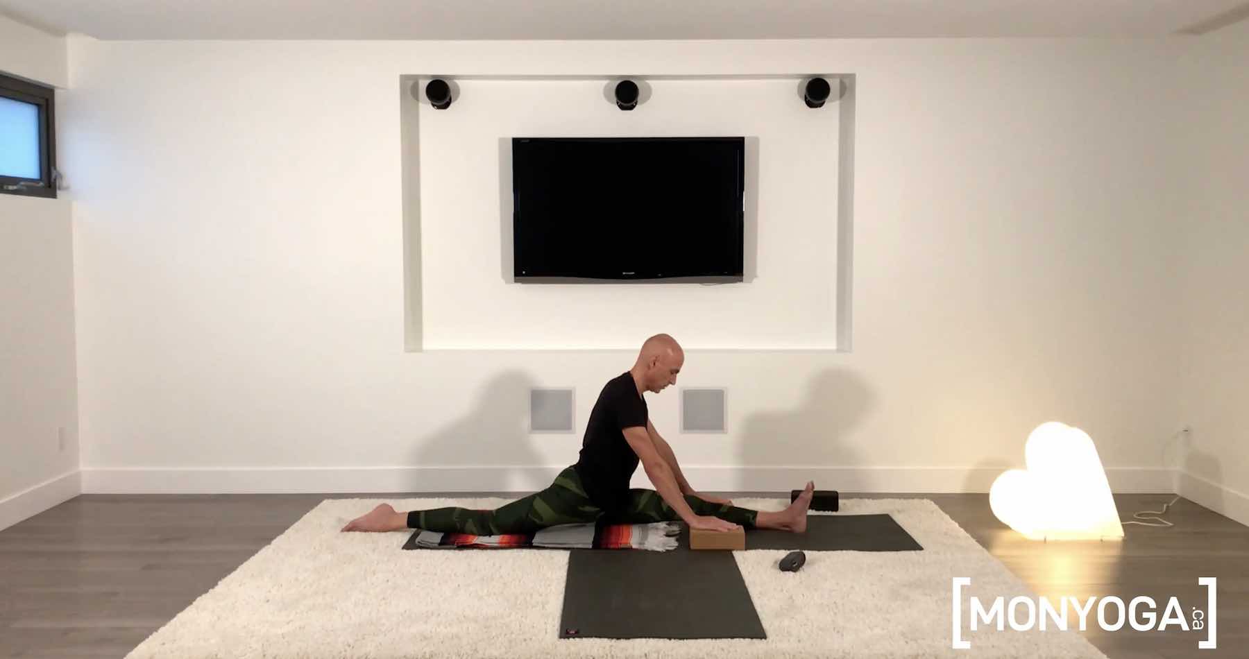 Cours de Yin Yang Yoga pour assouplir ses jambes et réaliser hanumanasana