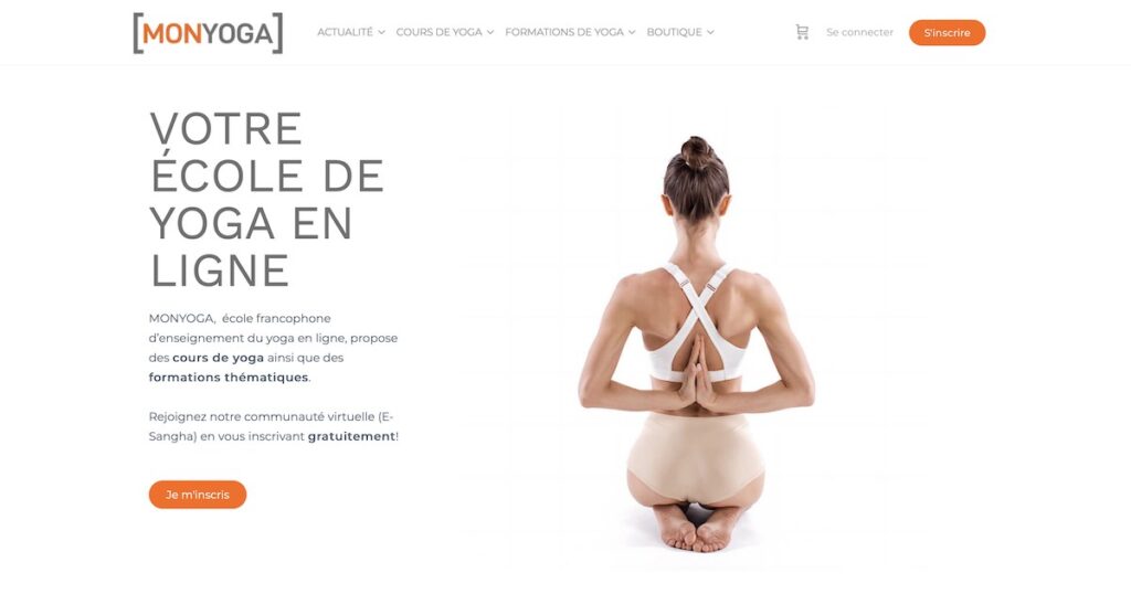 monyoga école de yoga en ligne