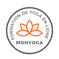 Sceau de la formation de yoga en ligne de Monyoga