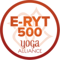 Logo de la certification Yoga Alliance E-RYT 500