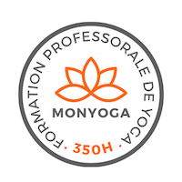 Sceau de la formation de professeur de yoga de 350h de Monyoga